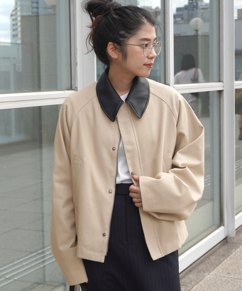 AP STUDIO（エーピーストゥディオ）の「【JUHA/ユハ】  別注コットンショートジャケット（その他アウター・レディース・ベージュ・FREE）」の12枚目の写真