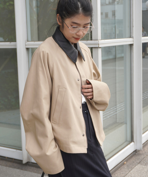 AP STUDIO（エーピーストゥディオ）の「【JUHA/ユハ】  別注コットンショートジャケット（その他アウター・レディース・ベージュ・FREE）」の14枚目の写真