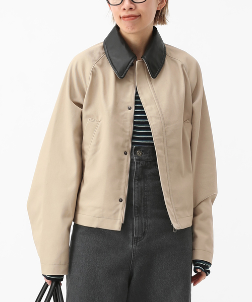 AP STUDIO（エーピーストゥディオ）の「【JUHA/ユハ】  別注コットンショートジャケット（その他アウター・レディース・ベージュ・FREE）」の18枚目の写真