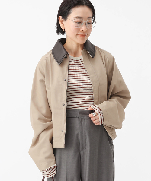 AP STUDIO（エーピーストゥディオ）の「【JUHA/ユハ】  別注コットンショートジャケット（その他アウター・レディース・ベージュ・FREE）」の22枚目の写真