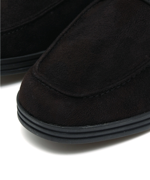 VENCEEXCHANGE(ヴァンスエクスチェンジ)の「総柄ローファースニーカー(ローファー・メンズ・ブラック/ブルー・MEDIUM/LARGE)」の6枚目の写真