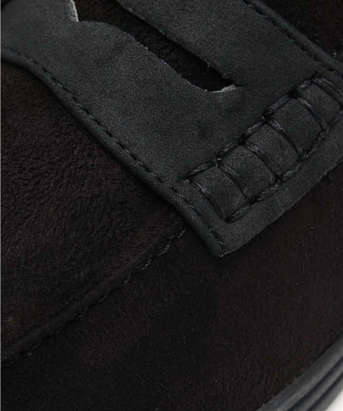 VENCEEXCHANGE(ヴァンスエクスチェンジ)の「総柄ローファースニーカー(ローファー・メンズ・ブラック/ブルー・MEDIUM/LARGE)」の11枚目の写真