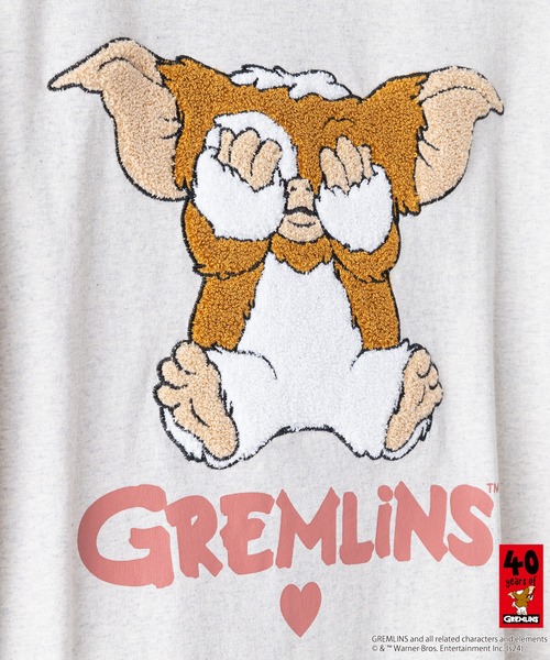 LB/S （エルビーエス）の「【GREMLINS/グレムリン】オリジナルデザインロンT ギズモ　ドロップショルダー ビッグシルエット　ユニセックス（Tシャツ/カットソー・メンズ・ブルー系その他/グレー系その他2/ホワイト系その他/ベージュ系その他2/グレー系その他・SMALL/MEDIUM/LARGE/X-LARGE）」の18枚目の写真