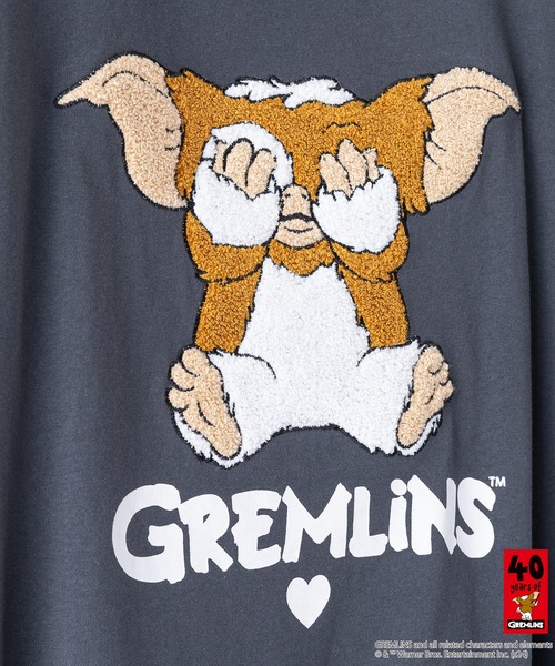 LB/S （エルビーエス）の「【GREMLINS/グレムリン】オリジナルデザインロンT ギズモ　ドロップショルダー ビッグシルエット　ユニセックス（Tシャツ/カットソー・メンズ・ブルー系その他/グレー系その他2/ホワイト系その他/ベージュ系その他2/グレー系その他・SMALL/MEDIUM/LARGE/X-LARGE）」の21枚目の写真