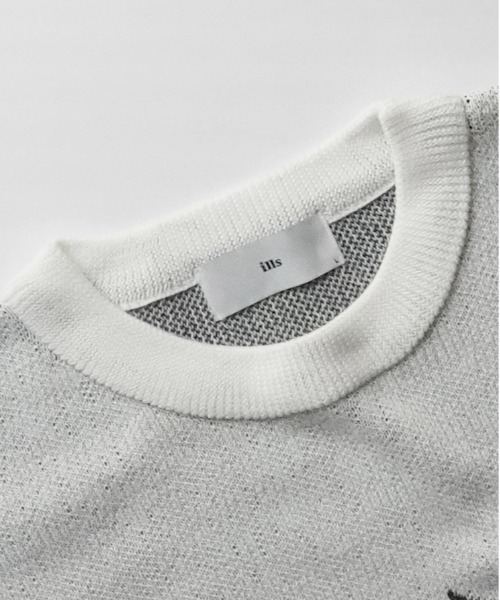 ILL'S(イルズ)の「8ボールダイス / クラウン / クエスチョン フロントグラフィック ビッグシルエット ストリートロゴジャガードニット(ニット/セーター・メンズ・グリーン系その他/グリーン系その他2/ホワイト/ホワイト系その他/グリーン/ブラック/ブラック系その他2/ホワイト系その他2/ブラック系その他・M/L)」の13枚目の写真
