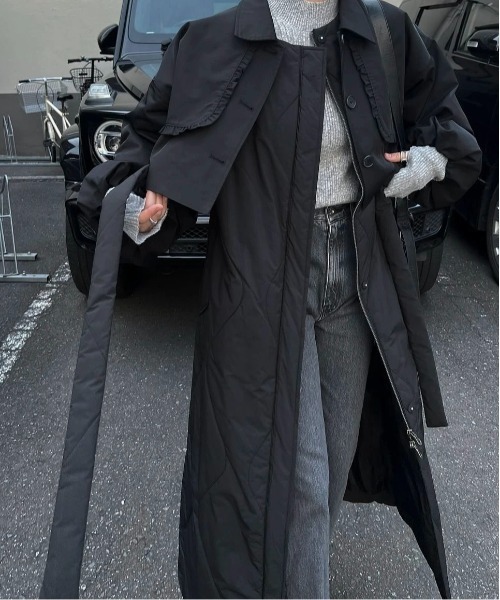 ジャケット・アウター willfully reversible vest quilting coat WILLFULLY（ウィルフリー）の「reversible vest combination
