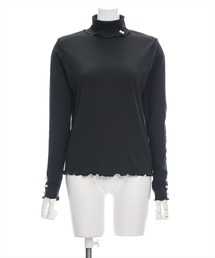 clear | パール付きメロウトップス [着回し抜群 大人フェミニン]≪2024AW新作≫(Tシャツ/カットソー)