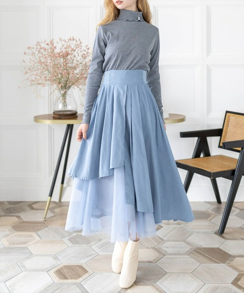 clear（クリア）の「パール付きメロウトップス [着回し抜群 大人フェミニン]≪2024AW新作≫（Tシャツ/カットソー・レディース・アイボリー/グレー/ブラック・F）」の15枚目の写真