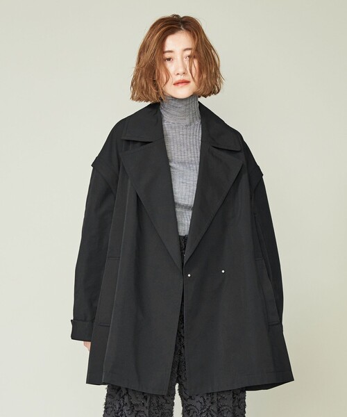 ＜conte＞ ミリタリー 2WAY ショートコート conte（コンテ）の「＜conte＞ ミリタリー 2WAY ショートコート