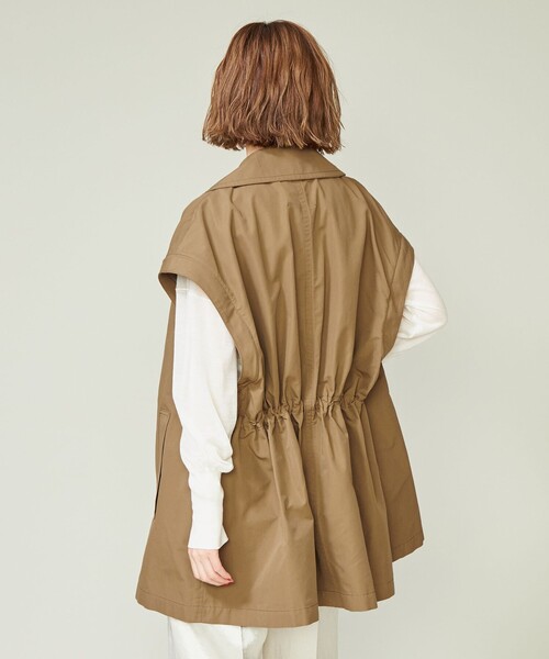 conte（コンテ）の「＜conte＞ ミリタリー 2WAY ショートコート