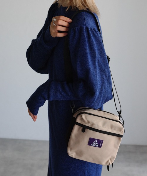 GERRY(ジェリー)の「【ユニセックス】GERRY E/F正方形マルチショルダーバッグ(ショルダーバッグ・メンズ・ブラック/カーキ/ベージュ・FREE)」の6枚目の写真