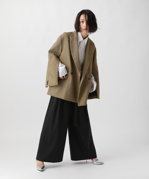 STERNBERG(スタンバーグ)の「2WAYスリットダブルジャケット(テーラードジャケット・レディース・ブラウン系その他/ブラウン・MEDIUM/LARGE)」の7枚目の写真