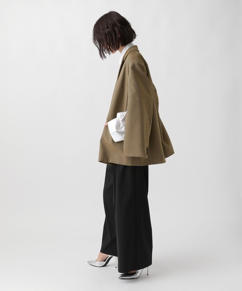 STERNBERG(スタンバーグ)の「2WAYスリットダブルジャケット(テーラードジャケット・レディース・ブラウン系その他/ブラウン・MEDIUM/LARGE)」の9枚目の写真