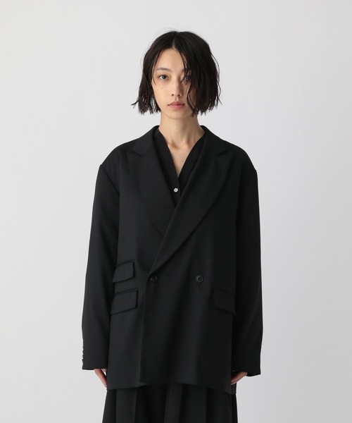 STERNBERG(スタンバーグ)の「2WAYスリットダブルジャケット(テーラードジャケット・レディース・ブラウン系その他/ブラウン・MEDIUM/LARGE)」の10枚目の写真