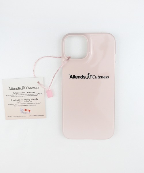 led.tokyo（レッドトウキョウ）の「【led.tokyo×attends】The Most Basic Case(iPhone)（スマホケース/カバー・レディース・ブルー/ピンク・iPhone 14/iPhone 15）」の2枚目の写真