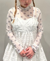 Candy Stripper | RIBBON SEE THROUGH トップス(その他トップス)