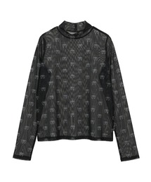 RIBBON SEE THROUGH トップス