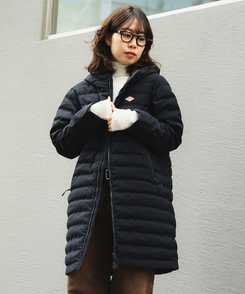 DANTON / ウールライク ミドル ダウンコート（ダウンジャケット/コート