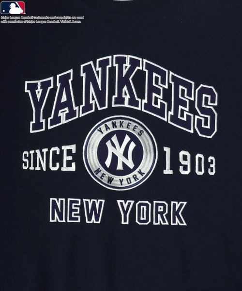 MLB(メジャーリーグベースボール)の「MLB/メジャーリーグベースボール オーバーサイズ 裏毛 チームロゴ ワッペン刺繍 スウェット レディース メンズ トレーナー(スウェット・メンズ・ホワイト/アッシュグレー/ブラック/ネイビー/ブラック系その他/グレー系その他/ブルー系その他/ブルー系その他2・LL/M/L)」の21枚目の写真