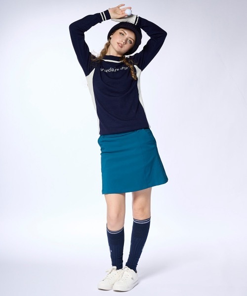 marie claire(マリ・クレール)の「【marie claire/マリ.クレール】レディースモックネックセーター ゴルフ(ニット/セーター・レディース・ネイビー/ブルー/レッド・X-LARGE/LARGE/MEDIUM/XX-LARGE)」の15枚目の写真