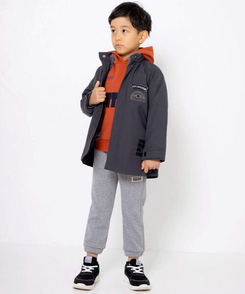 WASK（ワスク）の「ロゴプリントエステル裏起毛ジョガーパンツ(100~160cm)（スウェットパンツ・キッズ・ネイビー/グレー・120cm/130cm/150cm/160cm/110cm/100cm/140cm）」の6枚目の写真