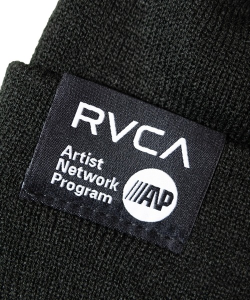 RVCA（ルーカ）の「RVCA DOUBLE FACE BEANIE（ニットキャップ/ビーニー・メンズ・クリーム/ブラック・FREE）」の6枚目の写真