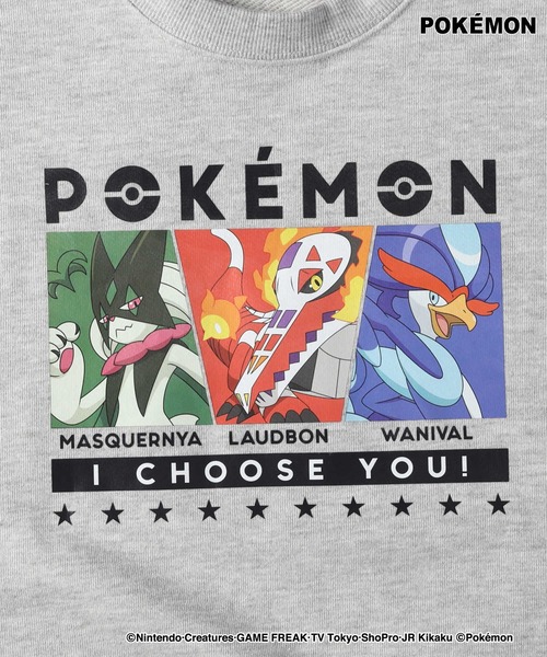 Right-on(ライトオン)の「【POKEMON】プリントスウェット(スウェット・キッズ・ブラック/グレー・110/120/140/150/130)」の7枚目の写真