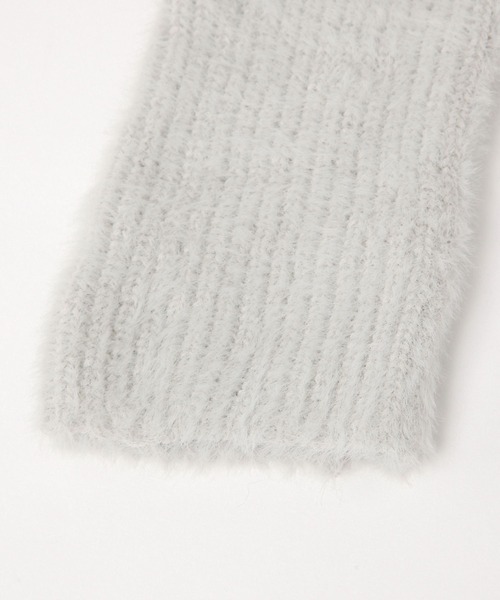 LAKOLE（ラコレ）の「ゆるリブアームウォーマー / 149304（アームカバー・レディース・オフホワイト/ブルー/ライトグレー/オレンジ・FREE）」の12枚目の写真