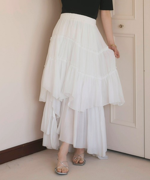 Olu.（オルドット）の「ランダムギャザースカート（スカート）」 - WEAR
