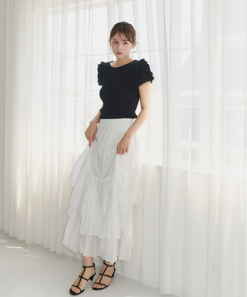 Olu.（オルドット）の「ランダムギャザースカート（スカート）」 - WEAR