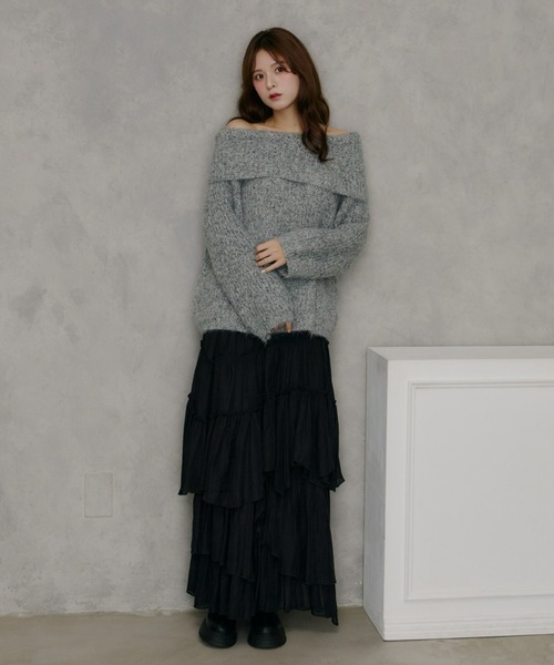 ランダムギャザースカート（スカート）｜Olu.（オルドット）の