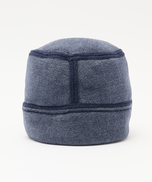 MEGA CAP（メガキャップ）の「MEGA CAP INC Fleece Winter Hat（ハット・メンズ・チャコールグレー/ベージュ/ネイビー・FREE）」の4枚目の写真