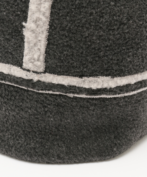 MEGA CAP（メガキャップ）の「MEGA CAP INC Fleece Winter Hat（ハット・メンズ・チャコールグレー/ベージュ/ネイビー・FREE）」の7枚目の写真