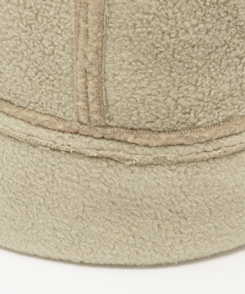 MEGA CAP（メガキャップ）の「MEGA CAP INC Fleece Winter Hat（ハット・メンズ・チャコールグレー/ベージュ/ネイビー・FREE）」の8枚目の写真