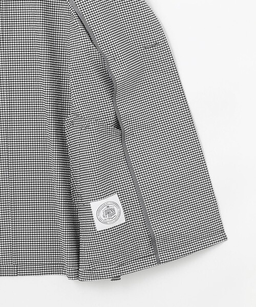 J.PRESS Ladies(J.プレス レディス)の「【洗える】Lightストレッチギンガム ダブル トレンチコート(トレンチコート・レディース・ブラック系3・S/XS)」の15枚目の写真