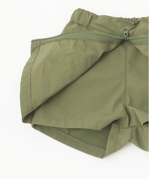 X-girl Stages（エックスガールステージス）の「フロントジップカーゴスカパン（その他パンツ・キッズ・ブラック/カーキ・140cm/130cm/110cm/90cm/120cm/100cm）」の10枚目の写真