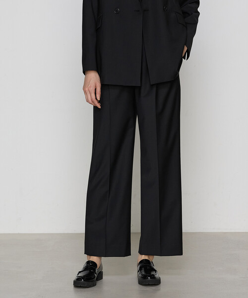 COMME CA(コムサ)の「【セットアップ対応】2WAYストレッチトロ ワイドパンツ(その他パンツ・レディース・ブラック・9号/7号/11号)」の3枚目の写真