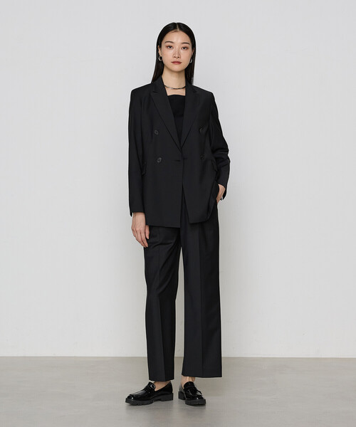 COMME CA(コムサ)の「【セットアップ対応】2WAYストレッチトロ ワイドパンツ(その他パンツ・レディース・ブラック・9号/7号/11号)」の6枚目の写真