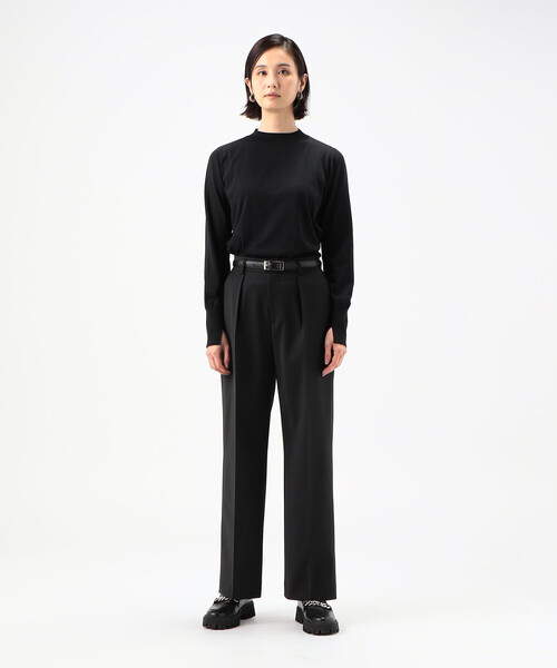 COMME CA(コムサ)の「【セットアップ対応】2WAYストレッチトロ ワイドパンツ(その他パンツ・レディース・ブラック・9号/7号/11号)」の9枚目の写真