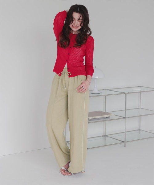 titivate（ティティベイト）の「ルーズシルエットラインパンツ（その他パンツ・レディース・グレー/ベージュ/ネイビー/ブラック・SP/M/S/L）」の16枚目の写真