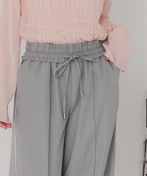 titivate（ティティベイト）の「ルーズシルエットラインパンツ（その他パンツ・レディース・グレー/ベージュ/ネイビー/ブラック・SP/M/S/L）」の10枚目の写真