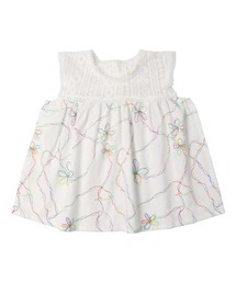 kids zoo（キッズズー）の「ブロードレインボーチュニック（Tシャツ/カットソー）」