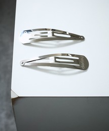 heyep | 【heyep（ヘイップ）】Logo Hair Clip Pin 2 Piece Set/ロゴヘアクリップピンセット(ヘアピン)