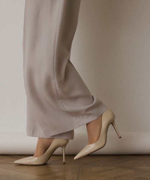 GRACE CONTINENTAL（グレースコンチネンタル）の「ハイウエストワイドパンツ（その他パンツ・レディース・ベージュ/ネイビー・36/38）」の16枚目の写真