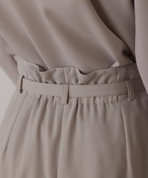 GRACE CONTINENTAL（グレースコンチネンタル）の「ハイウエストワイドパンツ（その他パンツ・レディース・ベージュ/ネイビー・36/38）」の17枚目の写真