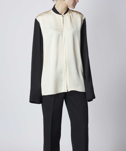 JIL SANDER（ジルサンダー）の「JIL SANDER　SHIRT 56 MC（シャツ/ブラウス・レディース・ベージュ・32/34）」の4枚目の写真