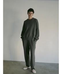 マウジー 新品 レディースニットパンツ ウールパンツ 秋冬 冬 未使用タグ付き AZUL by moussy（アズールバイマウジー）の「CROCHET KNIT PANTS