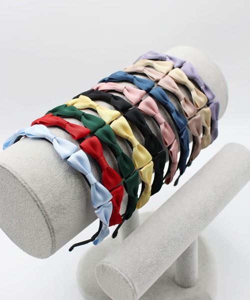 Rora（ローラ）の「パレット リボン カチューシャ（カチューシャ・キッズ・ピンク/レッド/グリーン/イエロー/ラベンダー/ネイビー/ベージュ/ピンクベージュ/スカイブルー/ブラック・FREE）」の16枚目の写真