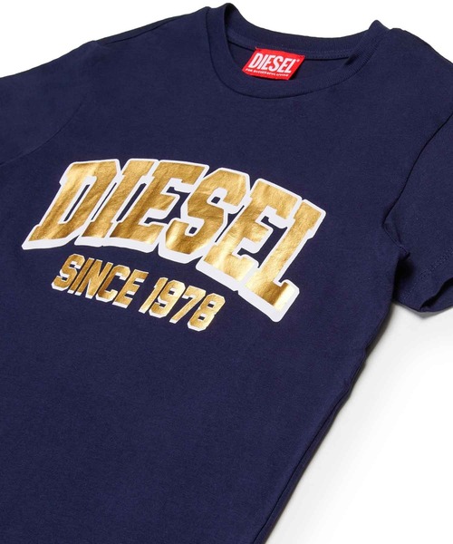 セール】DIESEL（ディーゼル）Kids & Junior ブランドロゴ半袖T