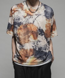 CASPER JOHN（キャスパージョン）の「Sheer jacquard T-shirts/シアージャガードTシャツ（Tシャツ/カットソー）」